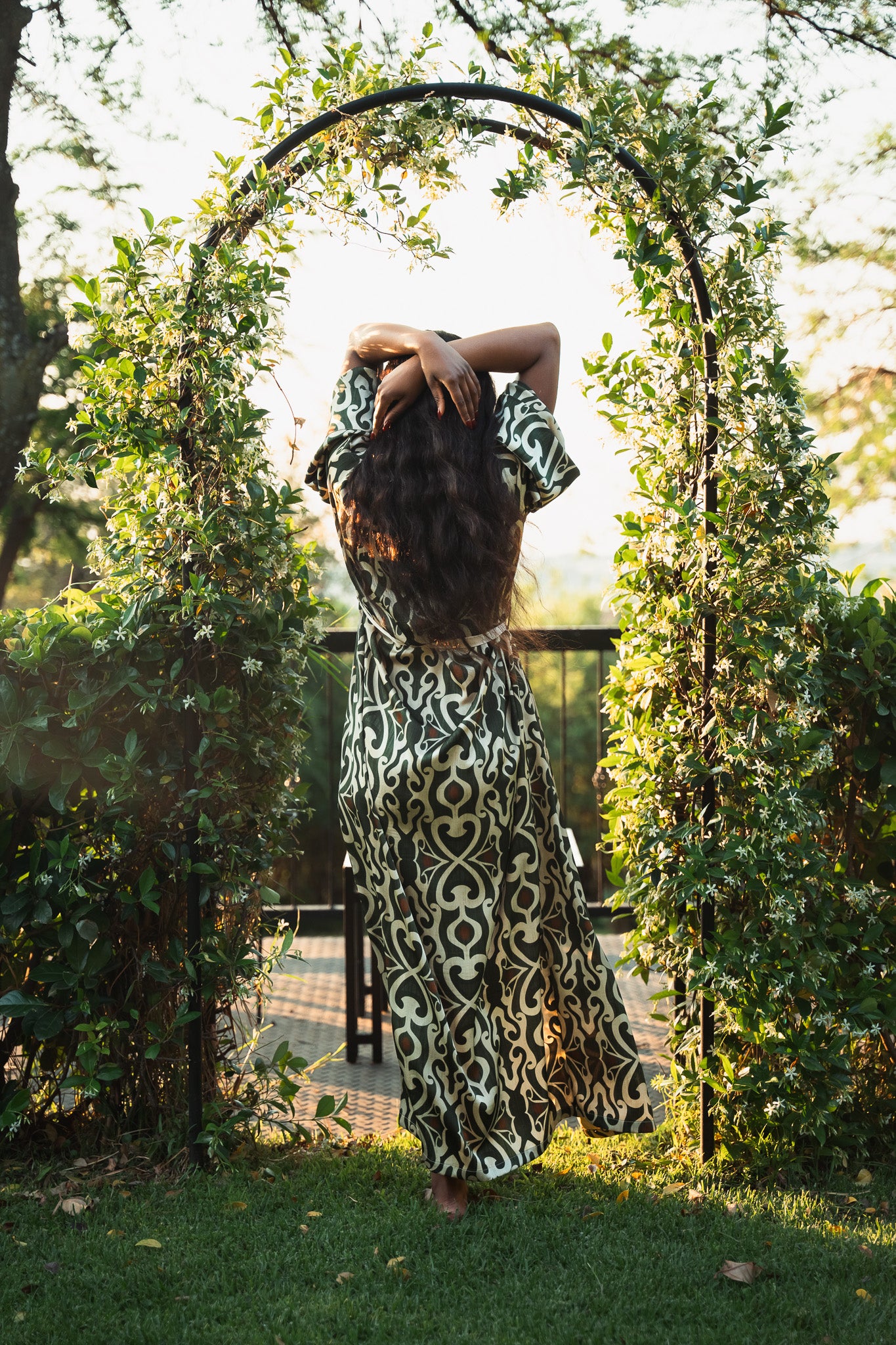 "No Apologies" Shawl Kimono