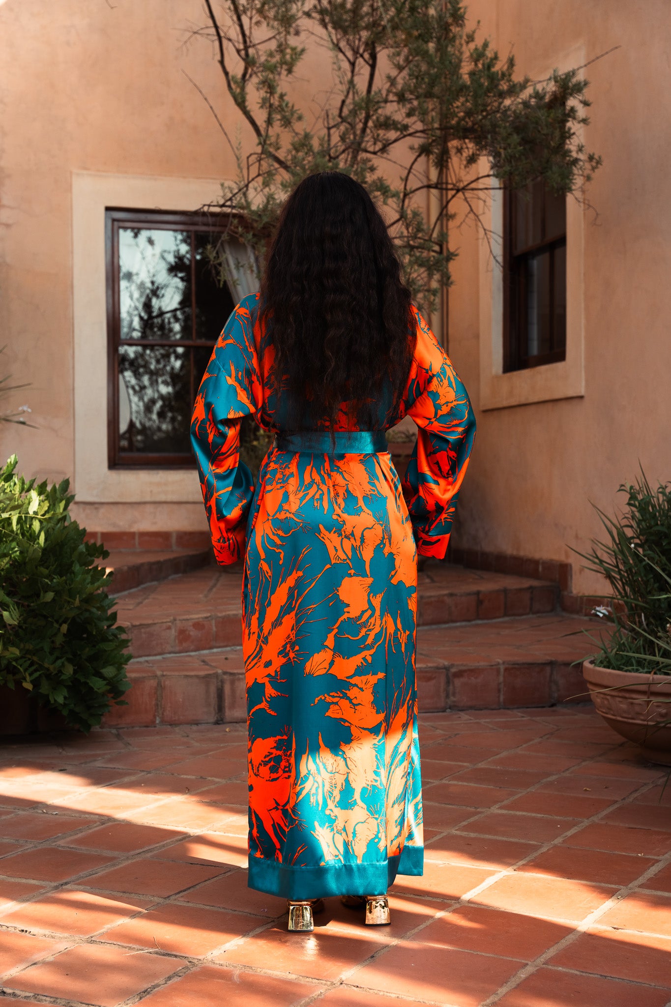 "No Apologies" Boho Kimono