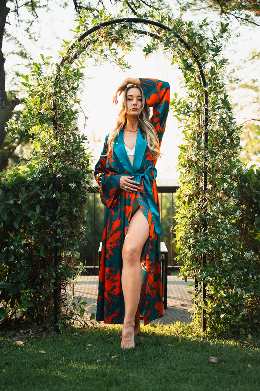 "No Apologies" Shawl Kimono