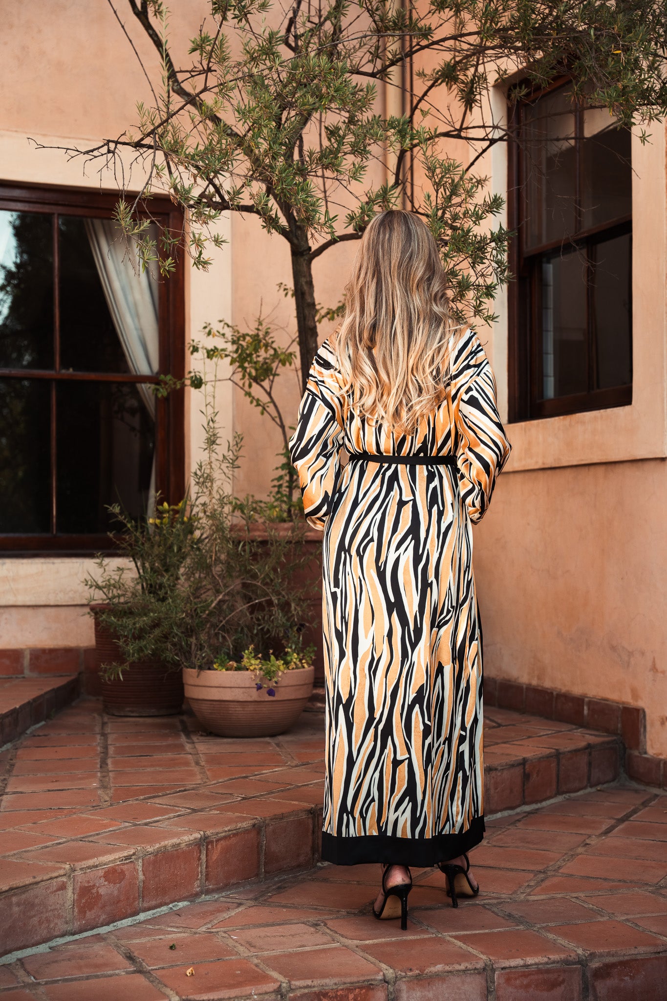 "No Apologies" Boho Kimono